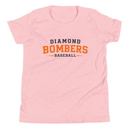 Performance | Youth T-Shirt | Diamond Bombers | Modern Script Logo