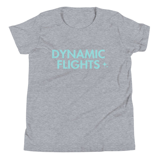Performance | Youth T-Shirt | Dynamic Flights Gymnastics | Alt Logo 2
