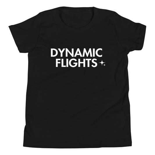 Performance | Youth T-Shirt | Dynamic Flights Gymnastics | Alt Logo