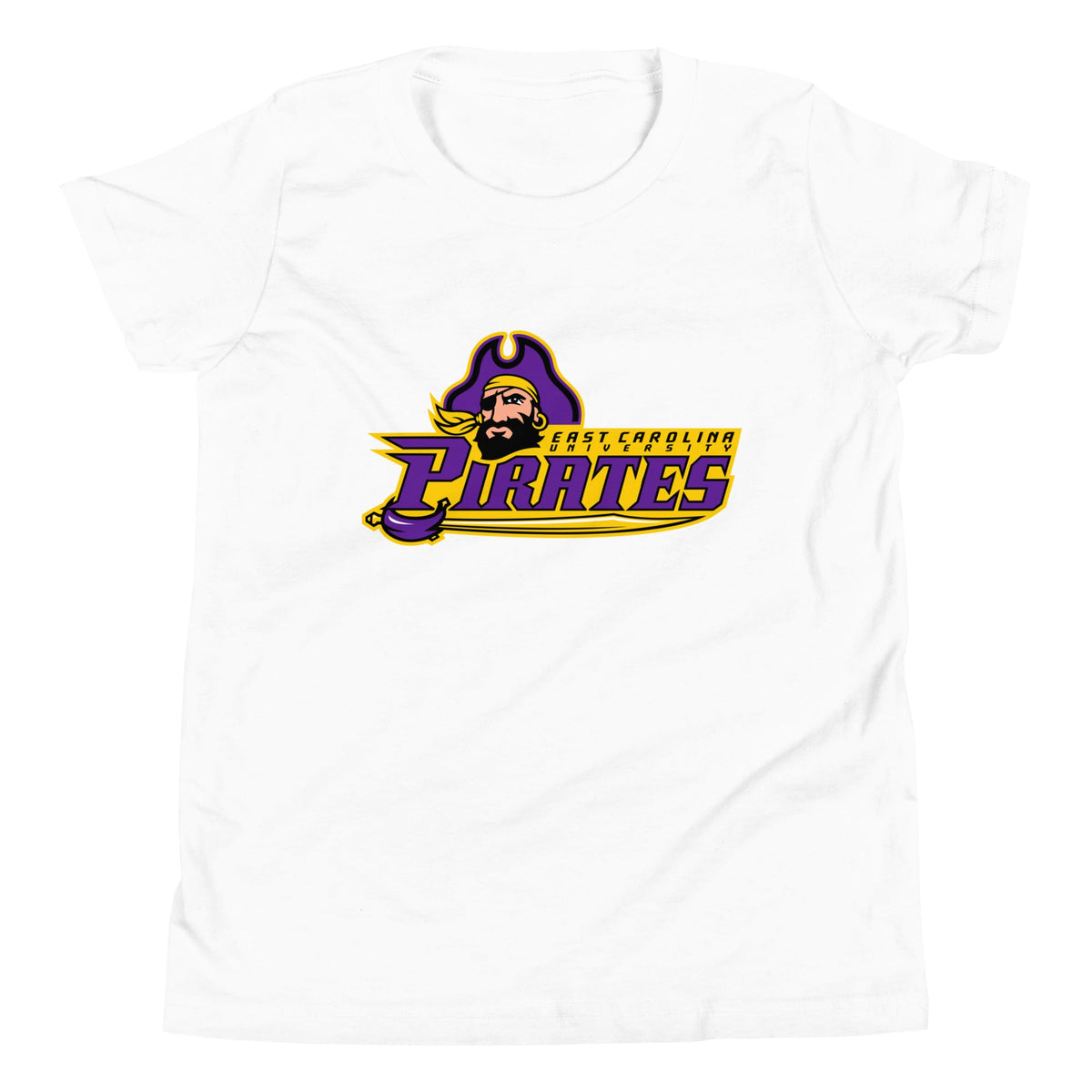 Performance | Youth T-Shirt | ECU Club Womens Lacrosse | Pirate Emblem Logo