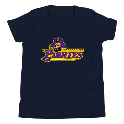 Performance | Youth T-Shirt | ECU Club Womens Lacrosse | Pirate Emblem Logo