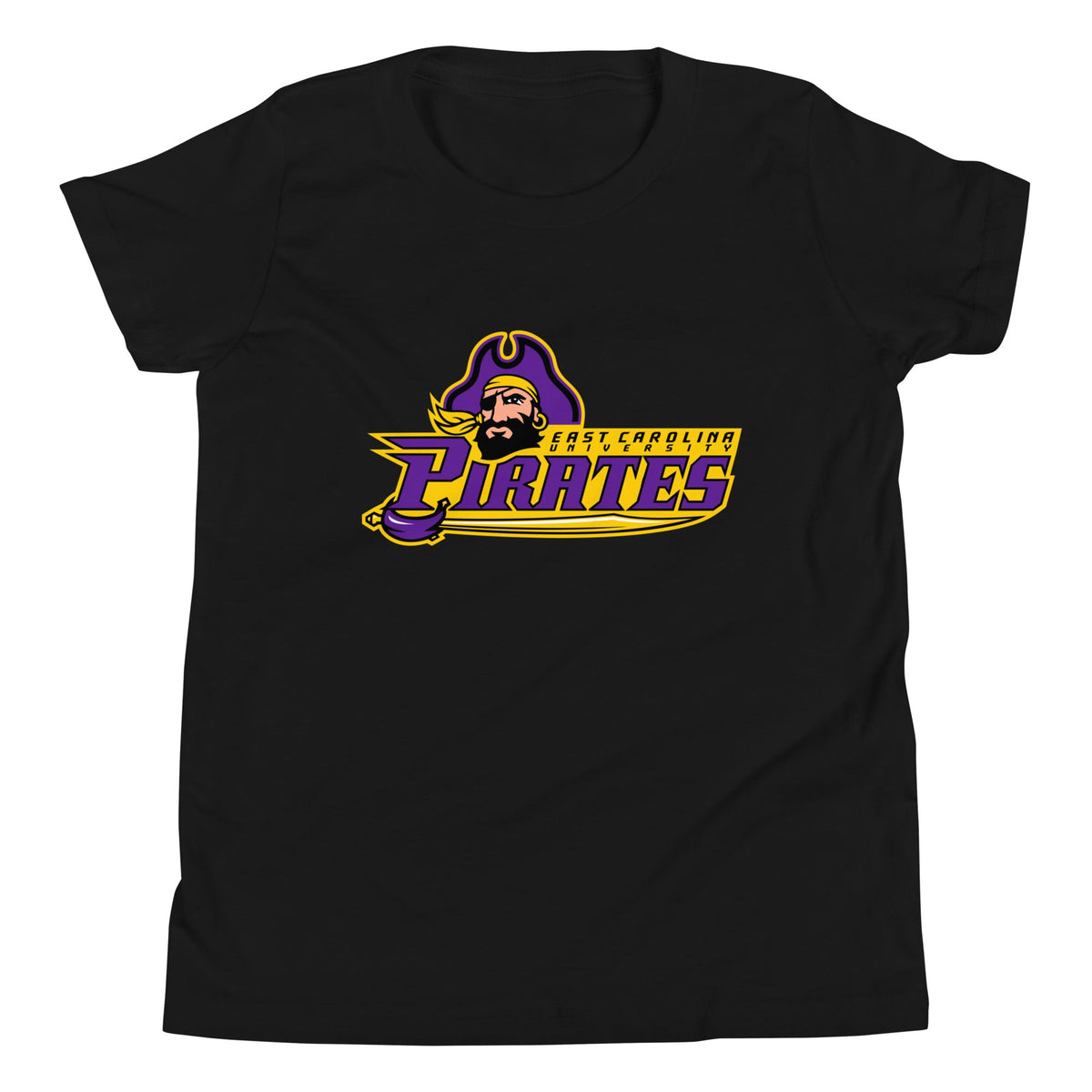 Performance | Youth T-Shirt | ECU Club Womens Lacrosse | Pirate Emblem Logo