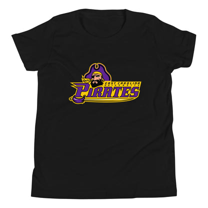 Performance | Youth T-Shirt | ECU Club Womens Lacrosse | Pirate Emblem Logo