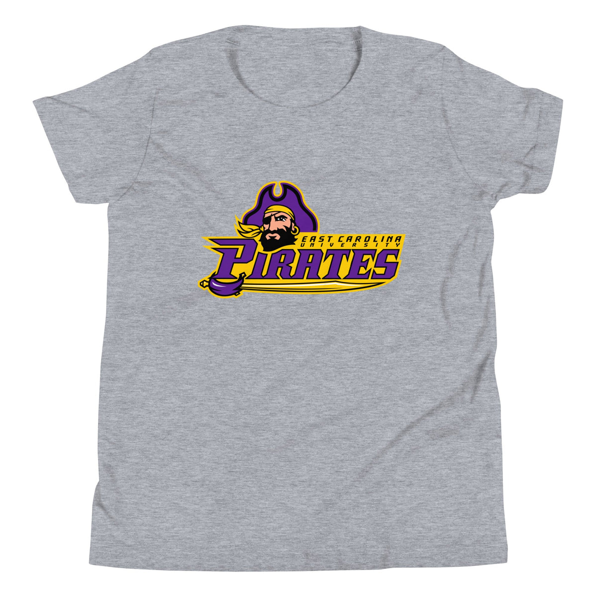 Performance | Youth T-Shirt | ECU Club Womens Lacrosse | Pirate Emblem Logo