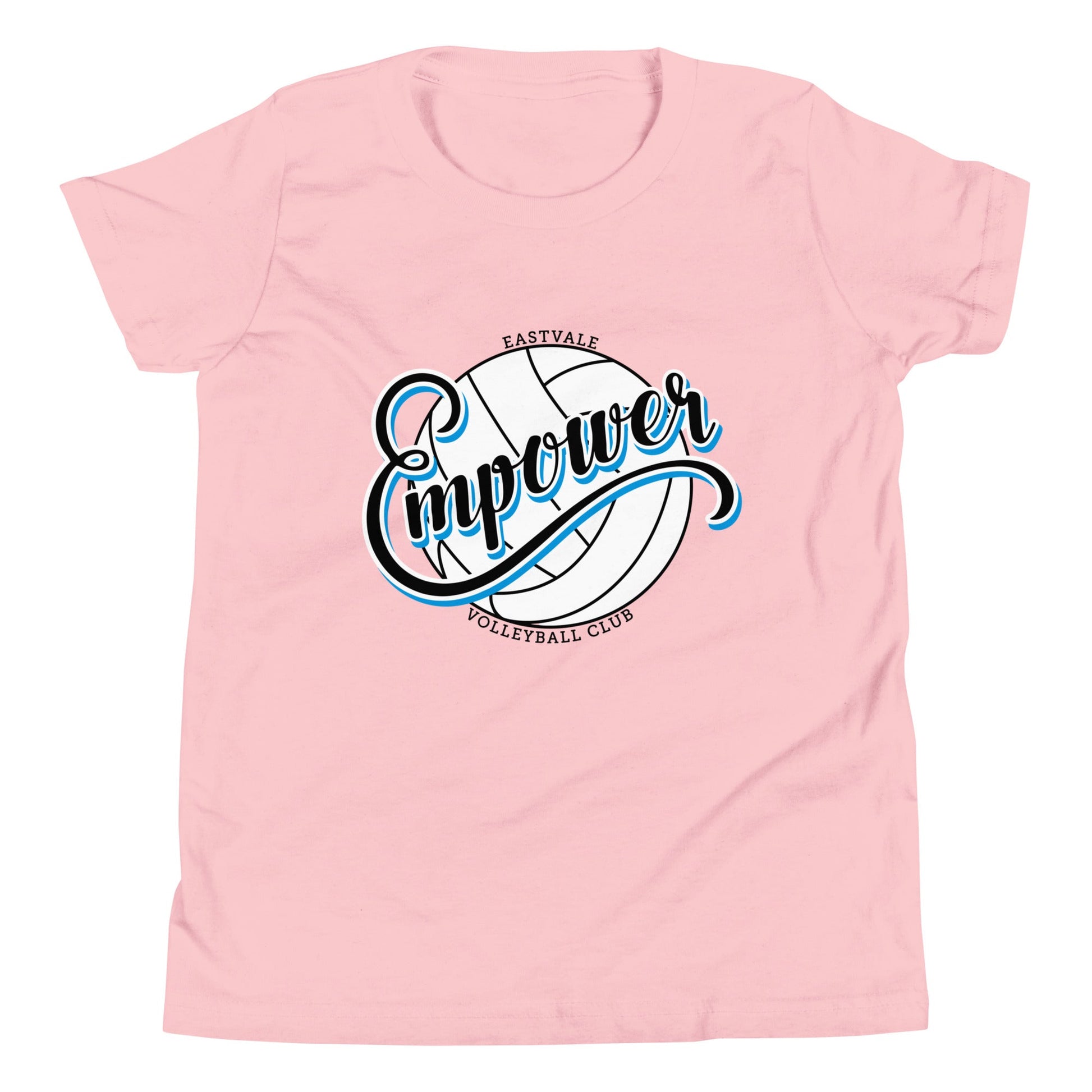 Performance | Youth T-Shirt | Empower Volleyball Club | Emblem Logo