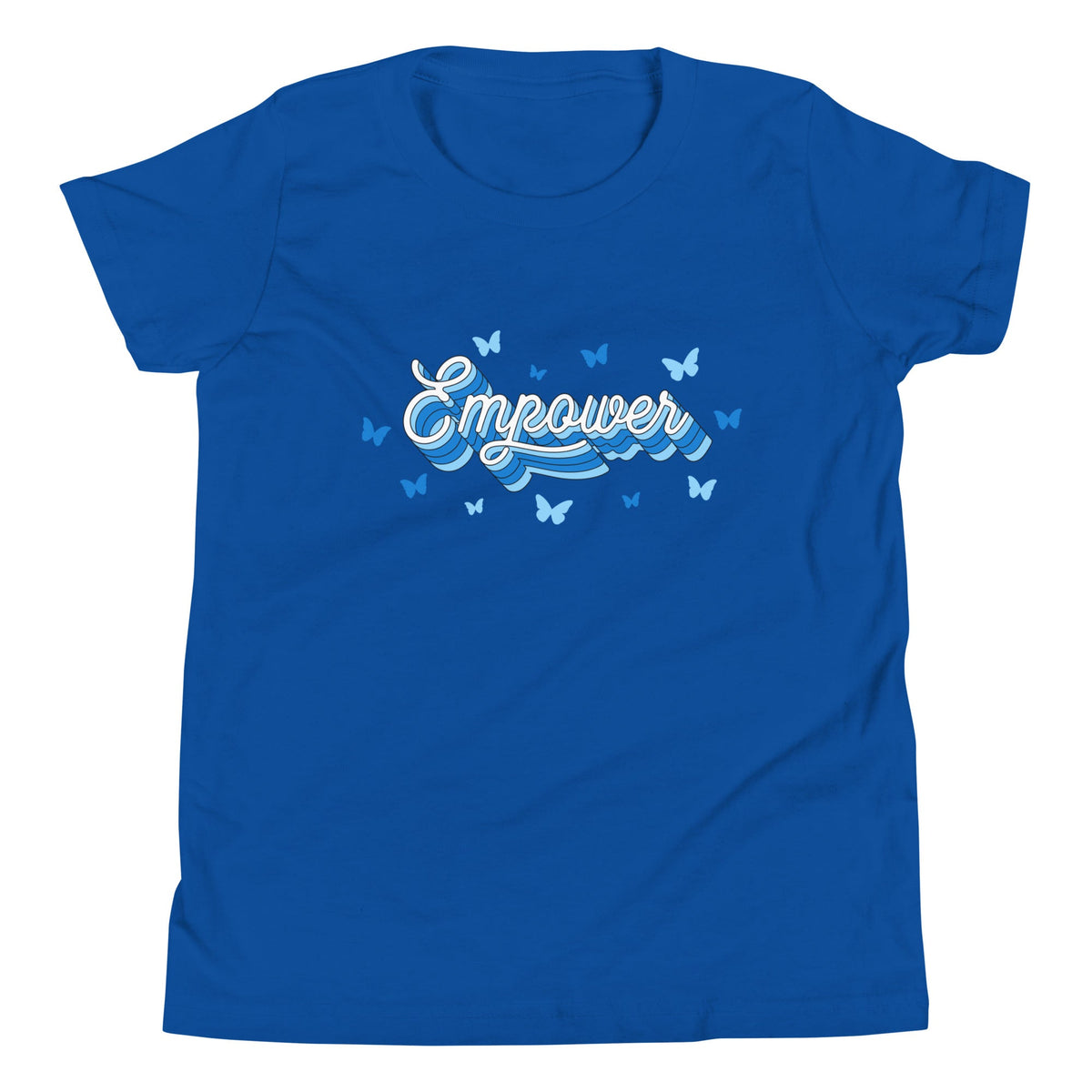 Performance | Youth T-Shirt | Empower Volleyball Club | Vanguard Logo