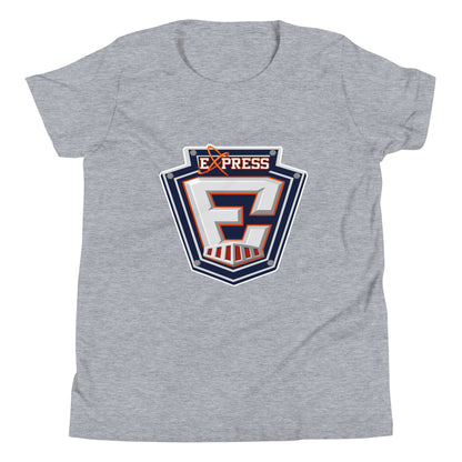 Performance | Youth T-Shirt | Erie Express Football | E Badge Logo