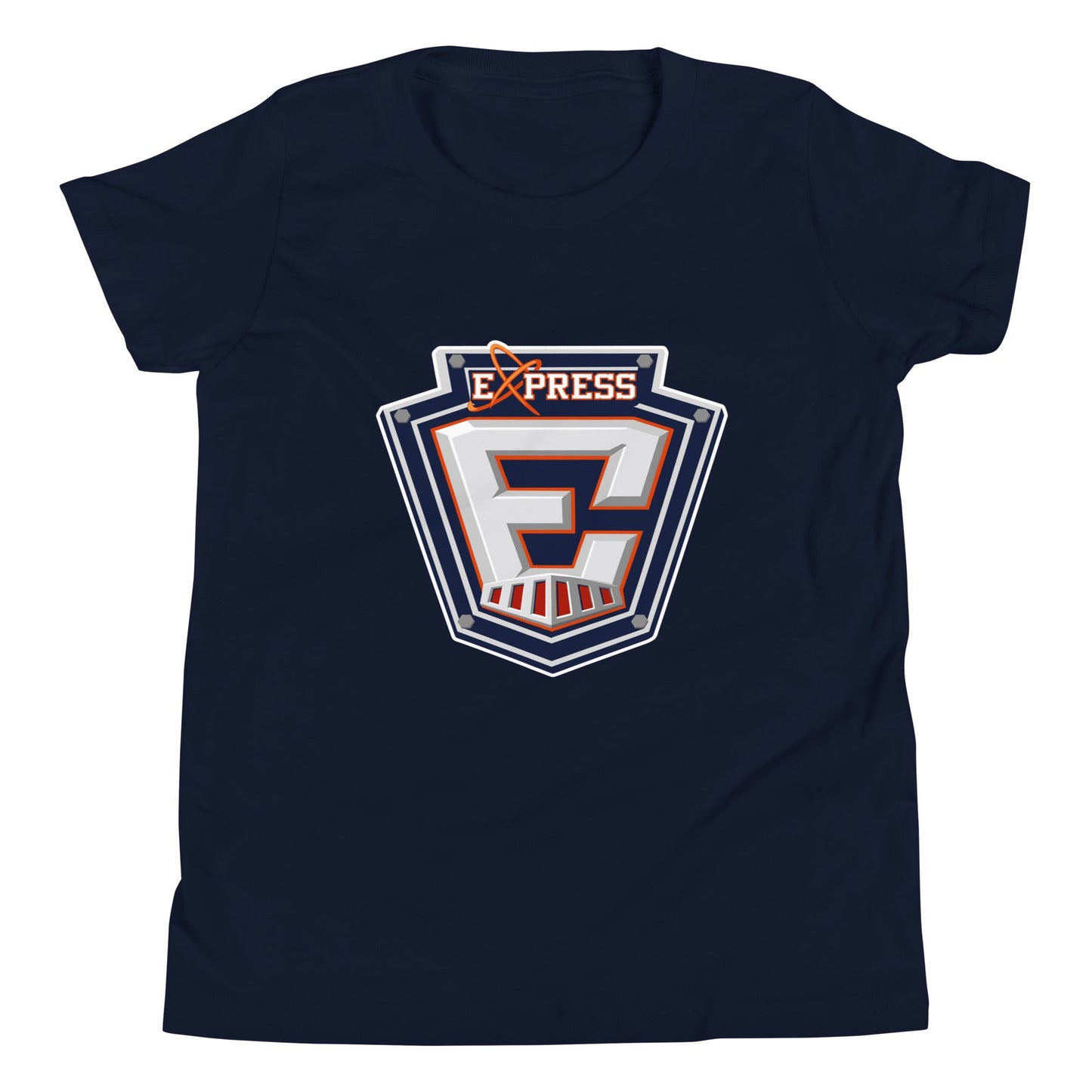 Performance | Youth T-Shirt | Erie Express Football | E Badge Logo