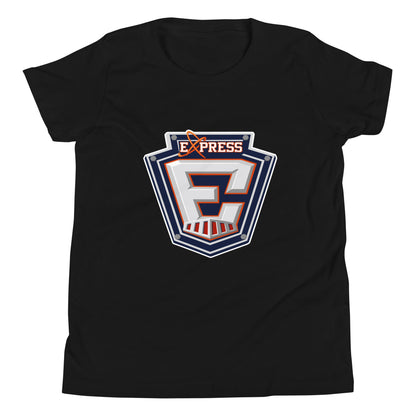 Performance | Youth T-Shirt | Erie Express Football | E Badge Logo