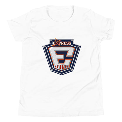 Performance | Youth T-Shirt | Erie Express Football | E Badge Logo