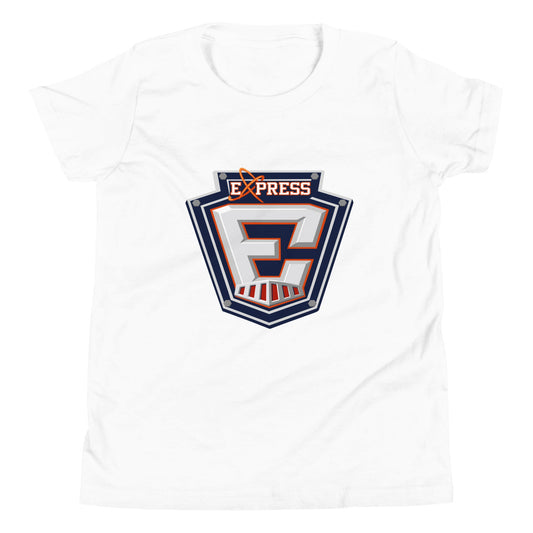 Performance | Youth T-Shirt | Erie Express Football | E Badge Logo