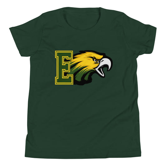 Performance | Youth T-Shirt | Evergreen Junior High | Mascot Logo