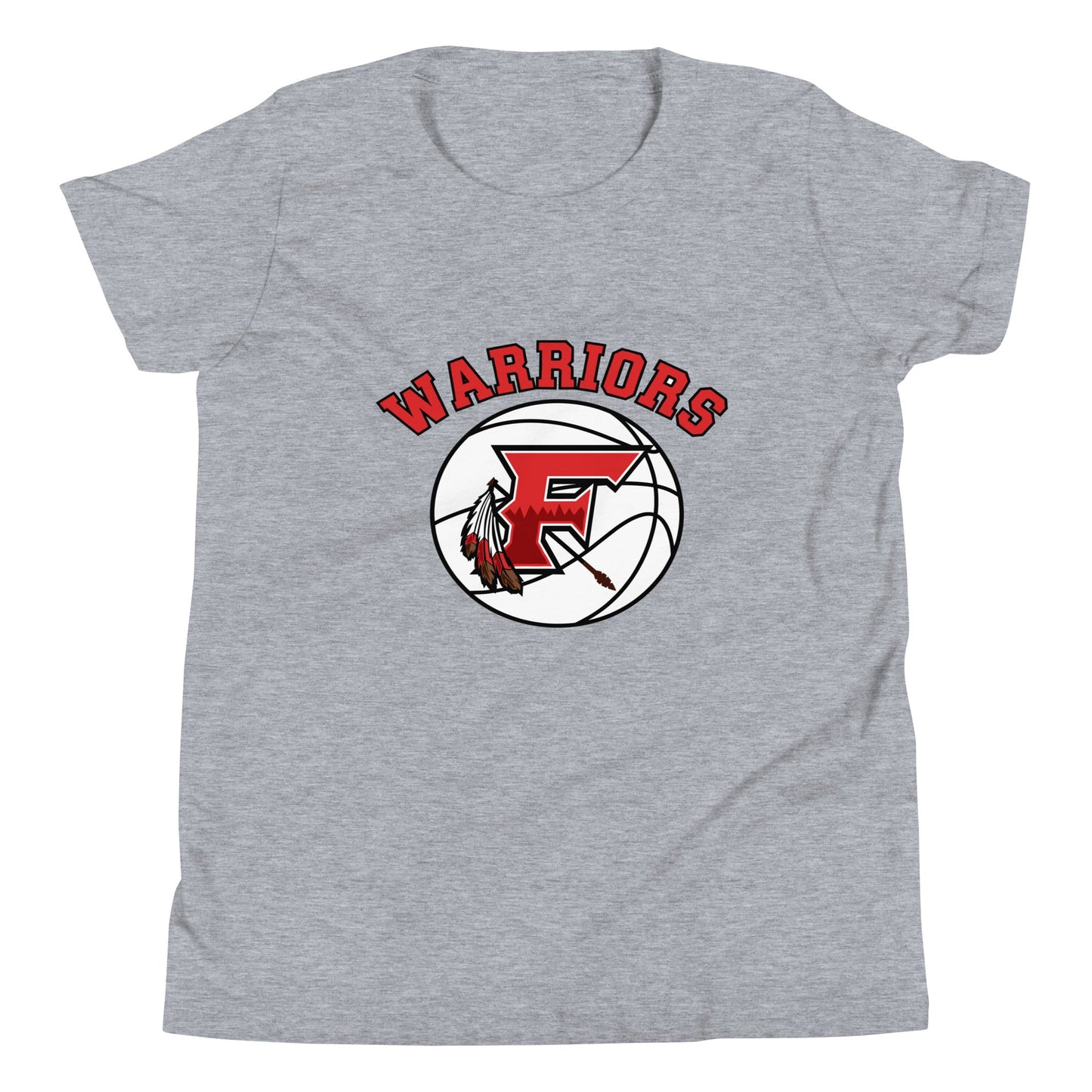 Performance | Youth T-Shirt | Fallbrook Basketball | Warriors Logo