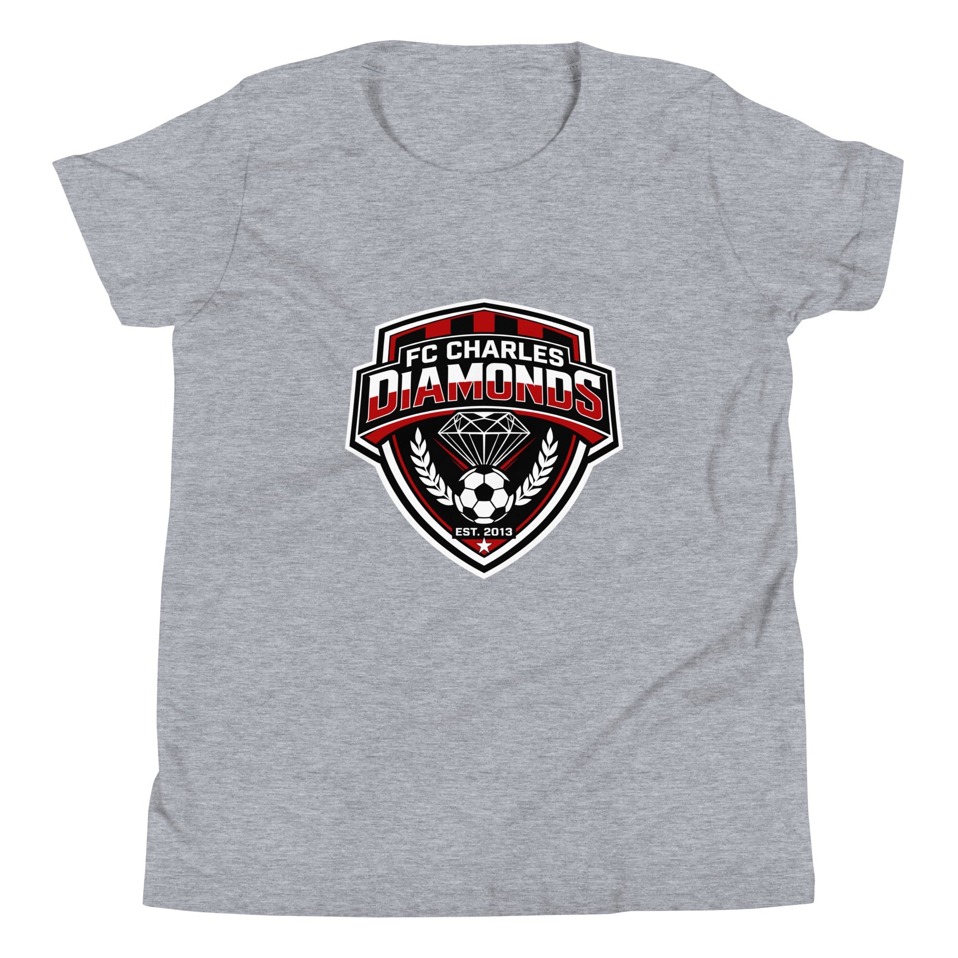 Performance | Youth T-Shirt | FC Charles: Diamonds | Emblem Logo