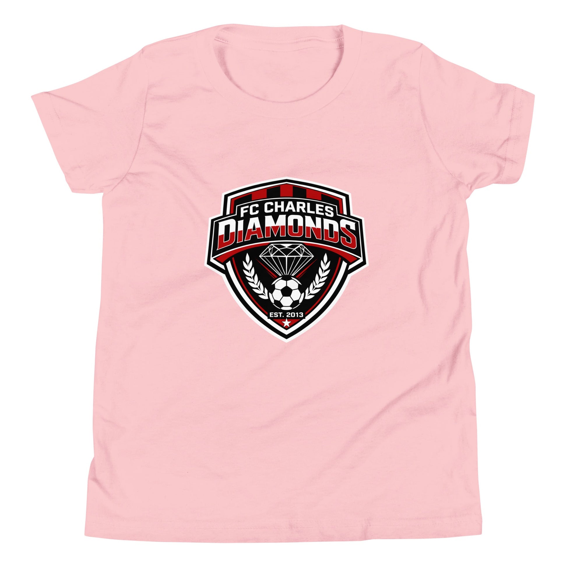 Performance | Youth T-Shirt | FC Charles: Diamonds | Emblem Logo
