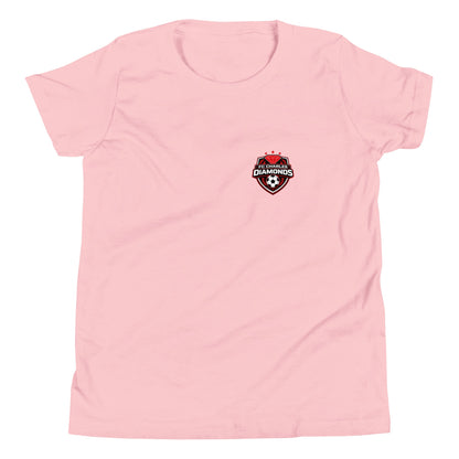 Performance | Youth T-Shirt | FC Charles: Diamonds | Shield Logo