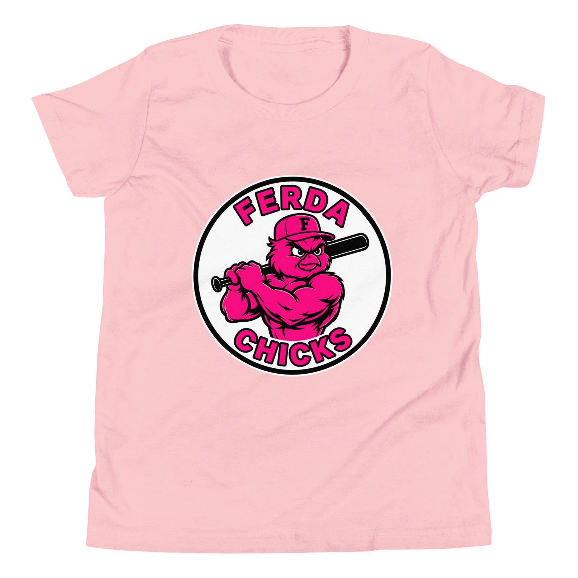 Performance | Youth T-Shirt | FerDa Chicks | Badge Logo