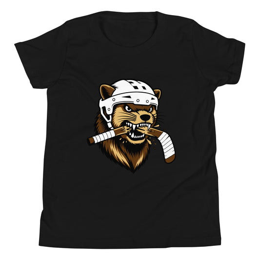 Performance | Youth T-Shirt | Fighting Mongooses Hockey Club | Mascot Logo