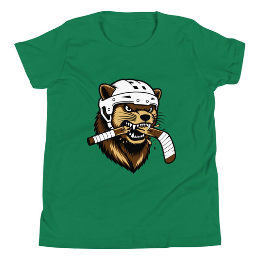 Performance | Youth T-Shirt | Fighting Mongooses Hockey Club | Mascot Logo