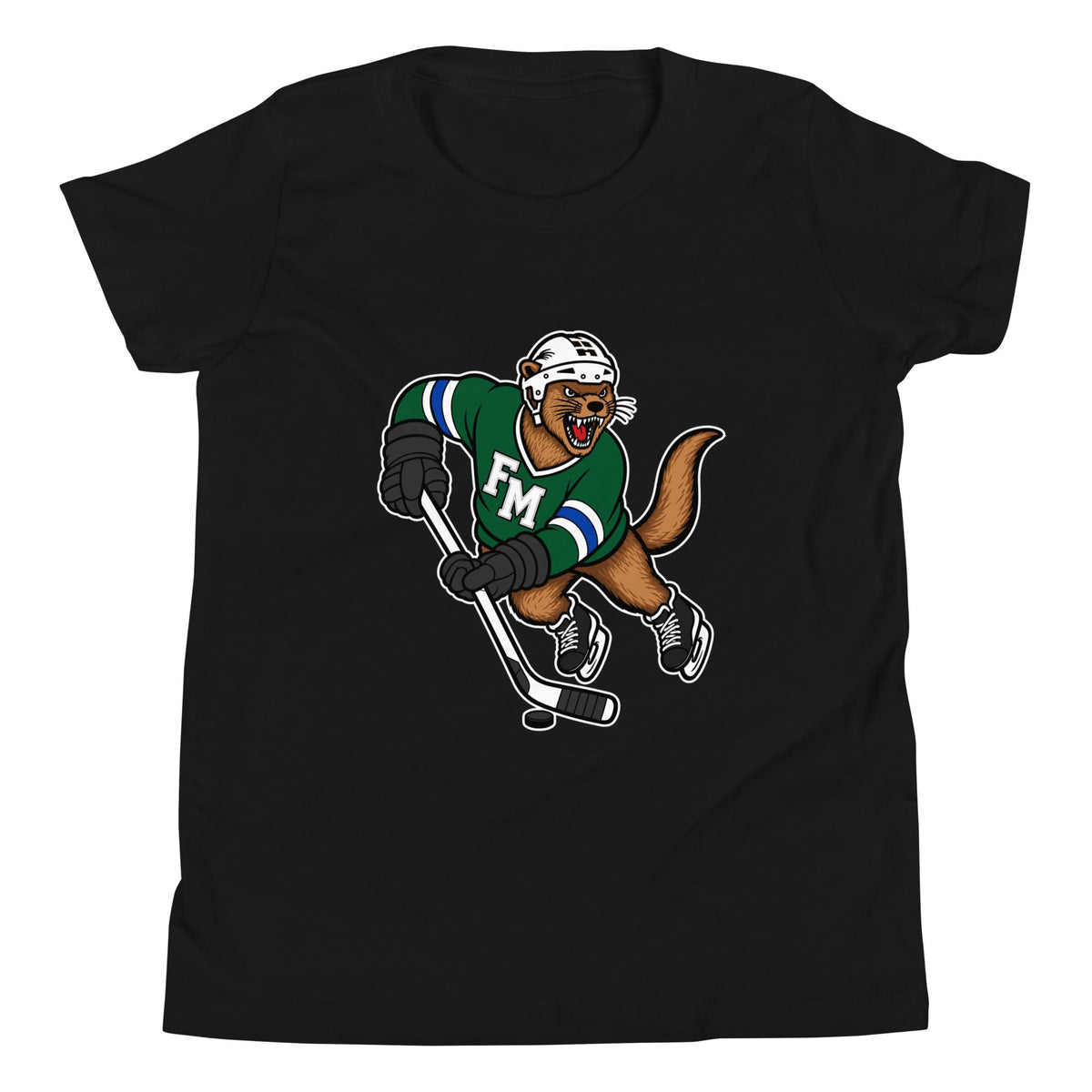 Performance | Youth T-Shirt | Fighting Mongooses Hockey Club | Vanguard Otters Logo