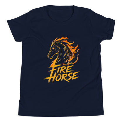 Performance | Youth T-Shirt | Fire Horse Masters | Emblem Logo