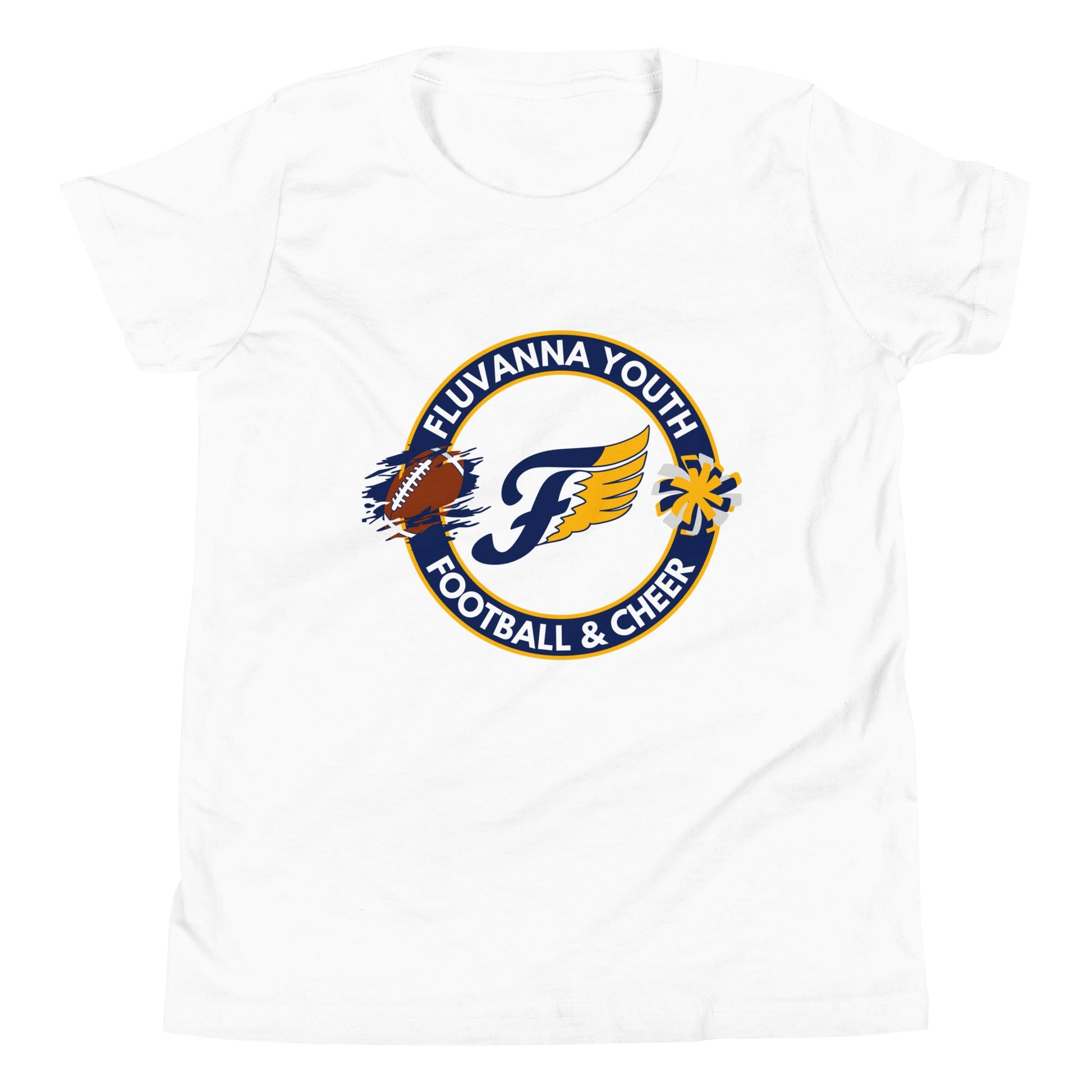 Performance | Youth T-Shirt | Fluvanna Youth Football and Cheer | Badge Logo