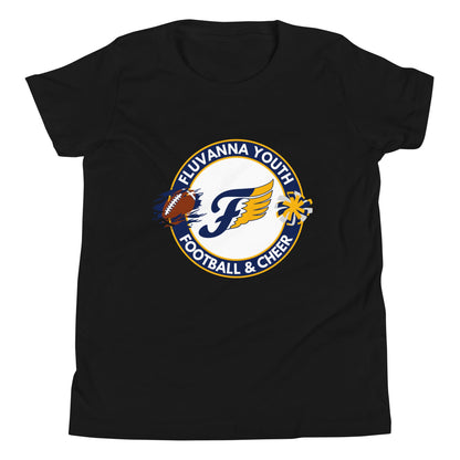 Performance | Youth T-Shirt | Fluvanna Youth Football and Cheer | Badge Logo