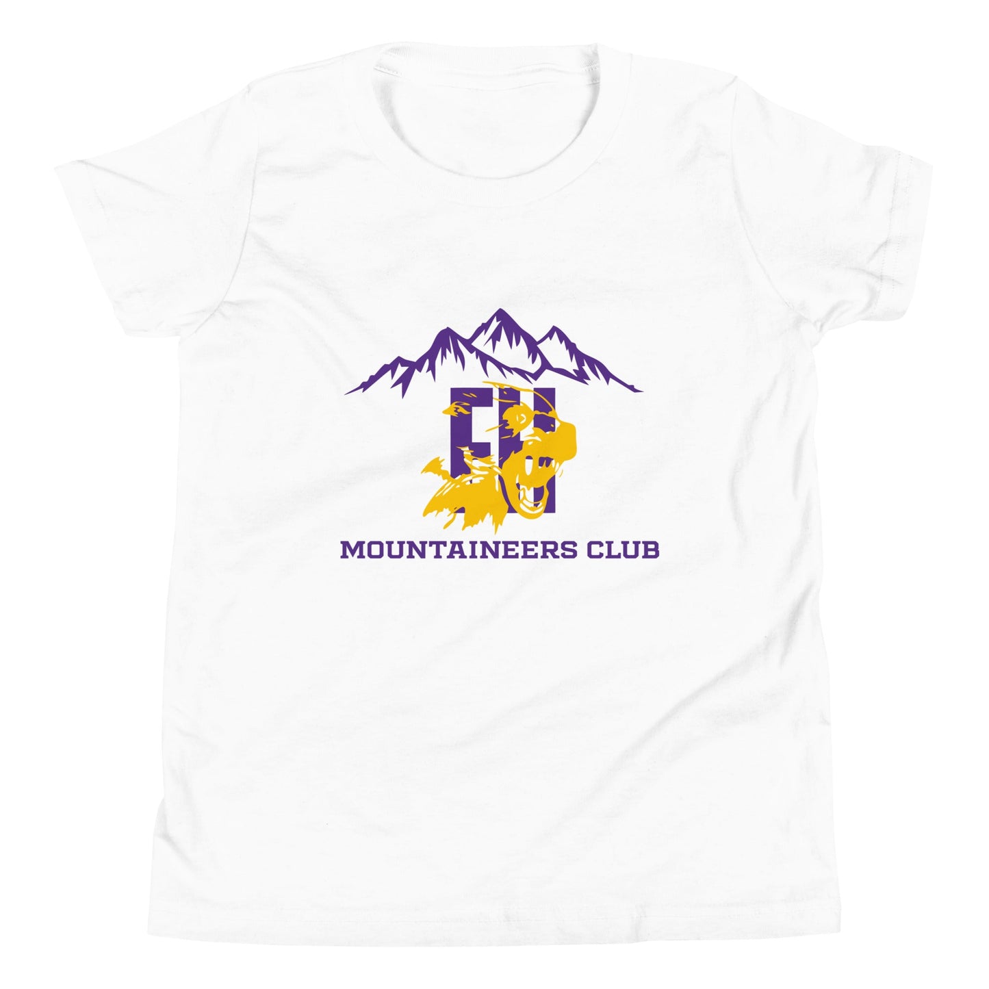 Performance | Youth T-Shirt | Friday Harbor High School Mountaineers Club | Mountaineers Logo