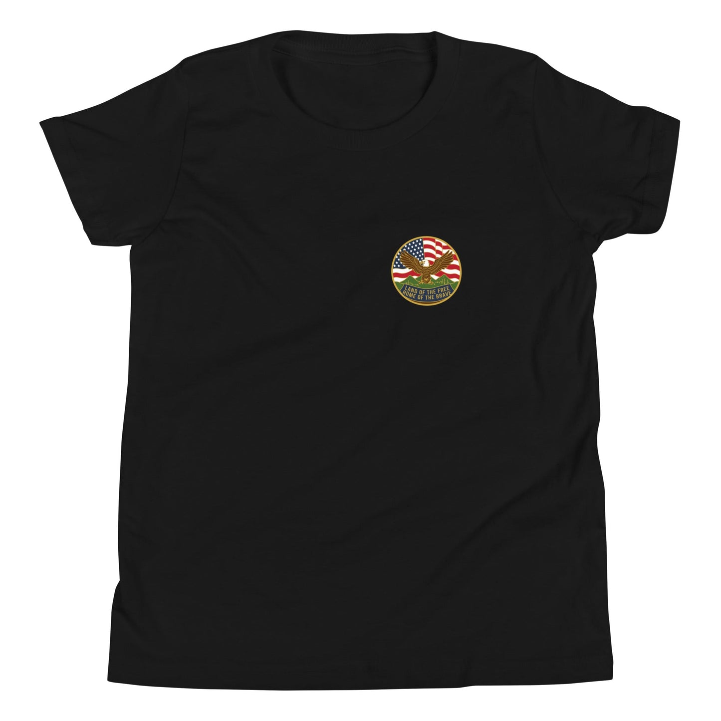 Performance | Youth T-Shirt | Georgia State Society Children of the American Revolution | Badge Logo