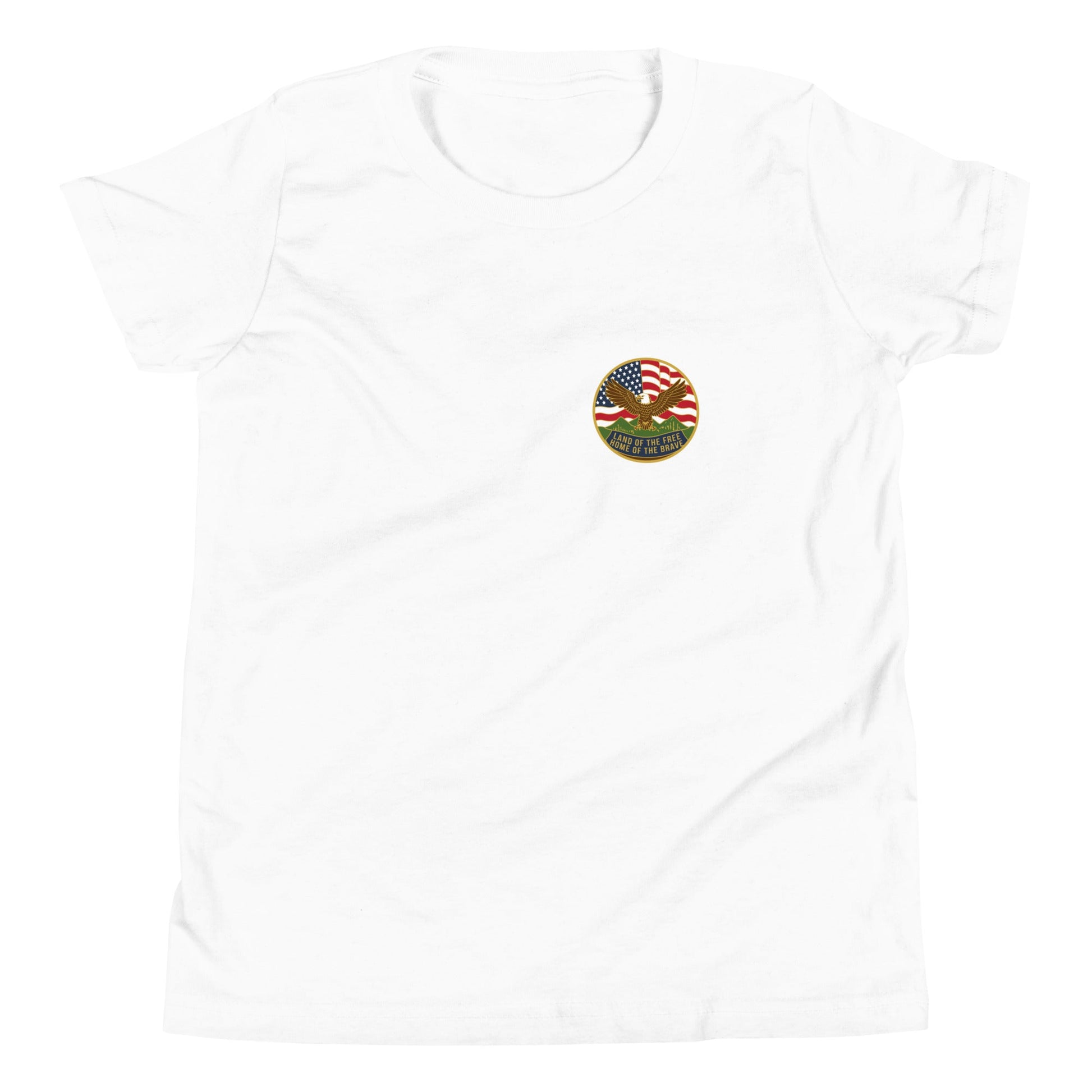 Performance | Youth T-Shirt | Georgia State Society Children of the American Revolution | Badge Logo