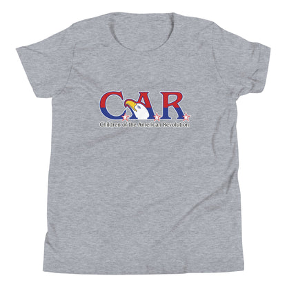 Performance | Youth T-Shirt | Georgia State Society Children of the American Revolution | Mark Logo