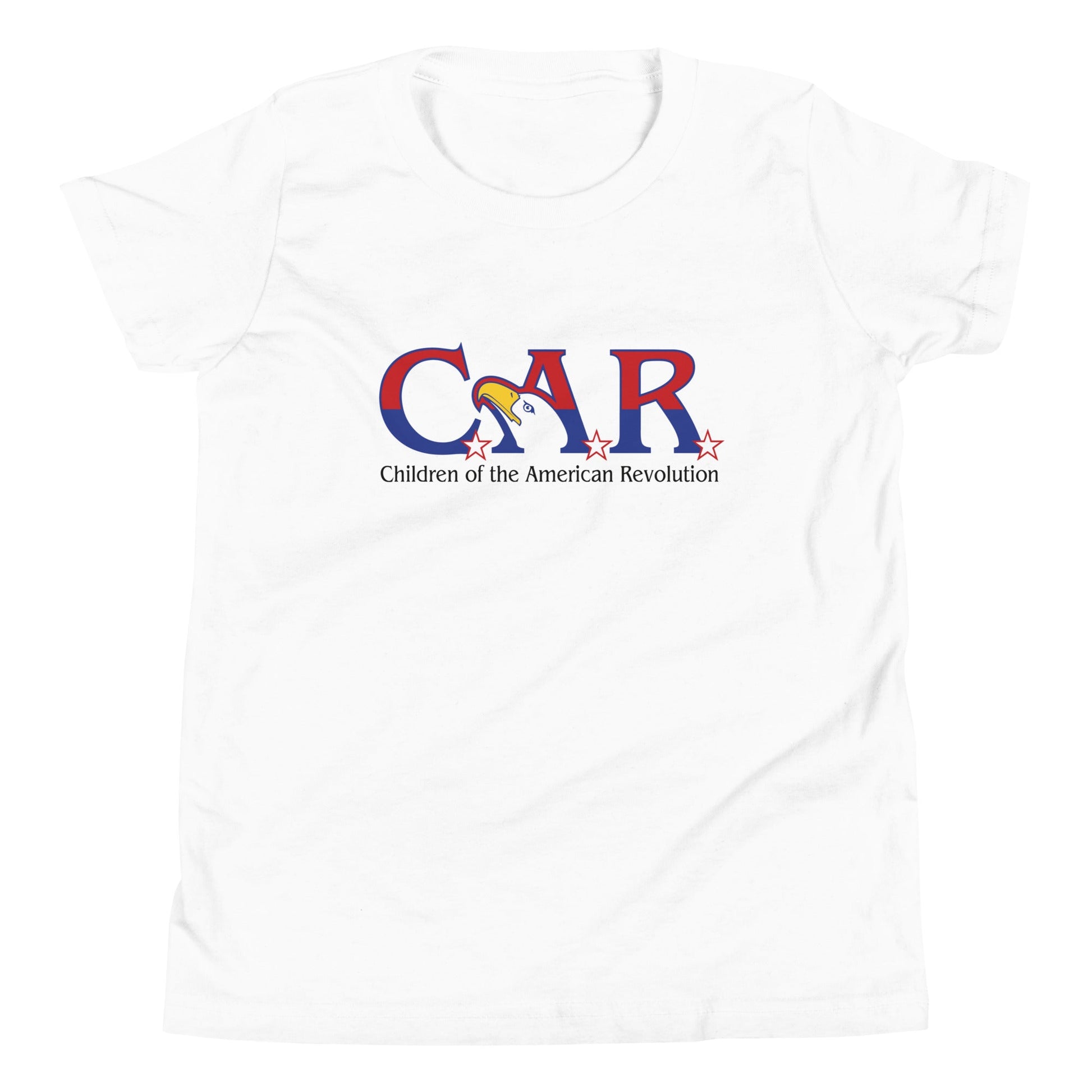 Performance | Youth T-Shirt | Georgia State Society Children of the American Revolution | Mark Logo