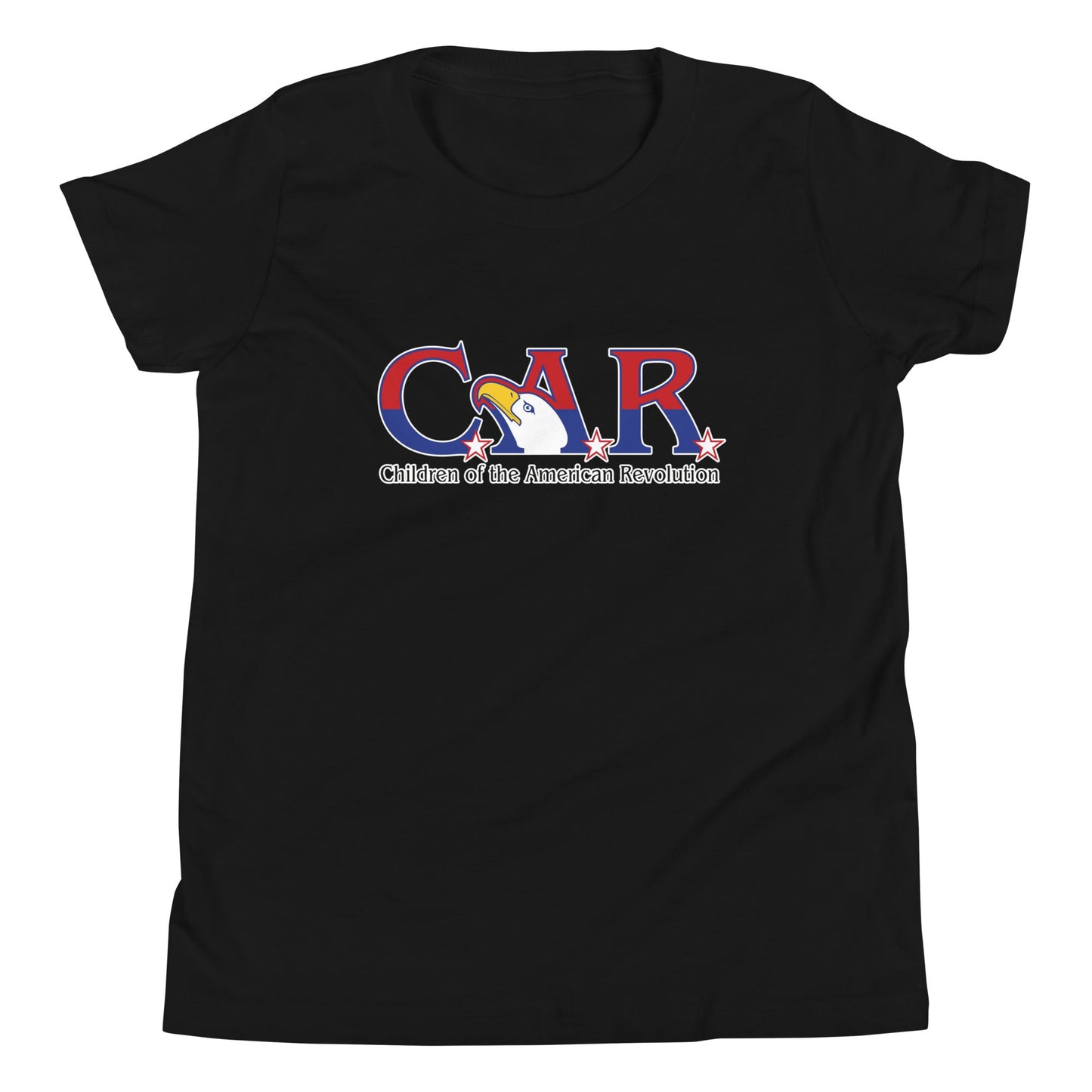Performance | Youth T-Shirt | Georgia State Society Children of the American Revolution | Mark Logo