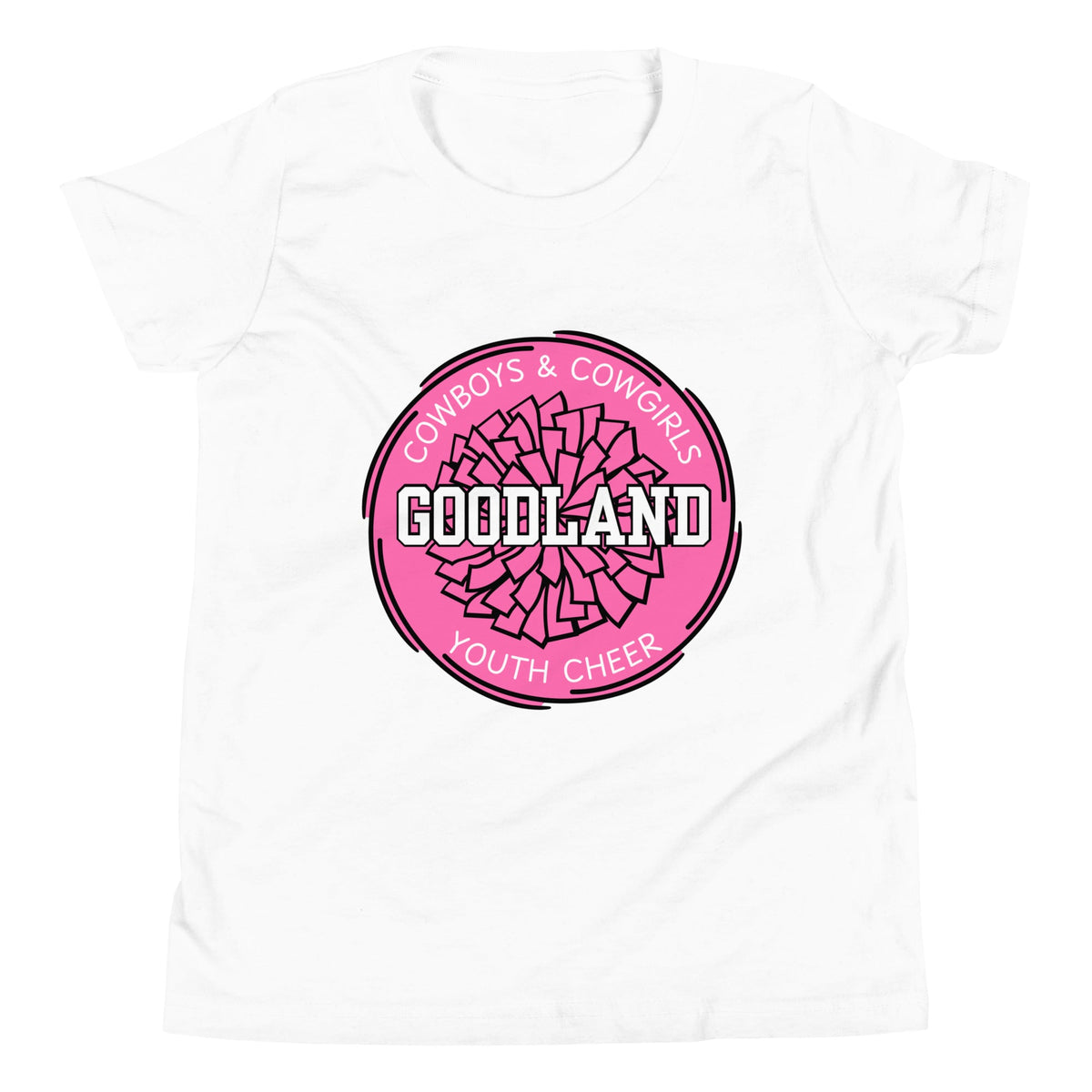 Performance | Youth T-Shirt | Goodland Youth Cheer | Vanguard Logo