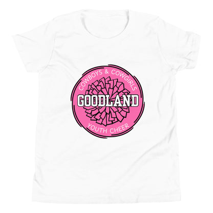 Performance | Youth T-Shirt | Goodland Youth Cheer | Vanguard Logo
