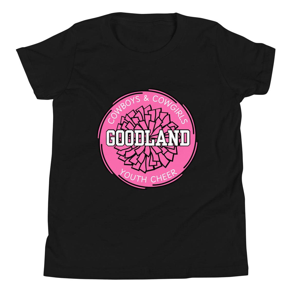 Performance | Youth T-Shirt | Goodland Youth Cheer | Vanguard Logo