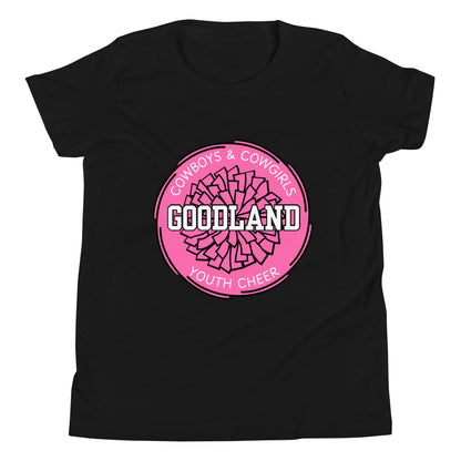 Performance | Youth T-Shirt | Goodland Youth Cheer | Vanguard Logo