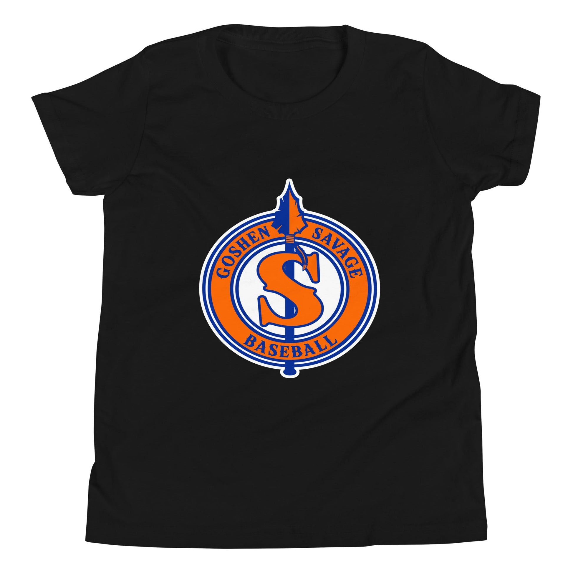Performance | Youth T-Shirt | Goshen Savage Baseball | Badge Logo
