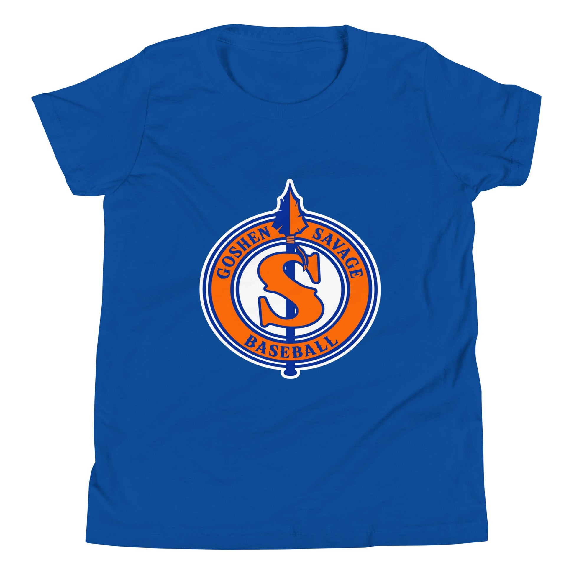 Performance | Youth T-Shirt | Goshen Savage Baseball | Badge Logo