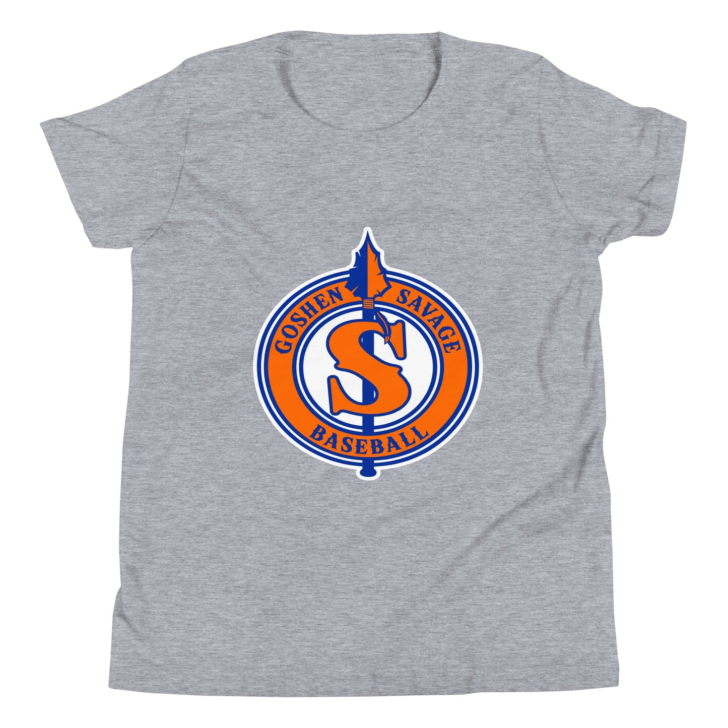 Performance | Youth T-Shirt | Goshen Savage Baseball | Badge Logo