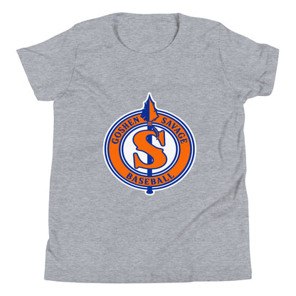 Performance | Youth T-Shirt | Goshen Savage Baseball | Badge Logo