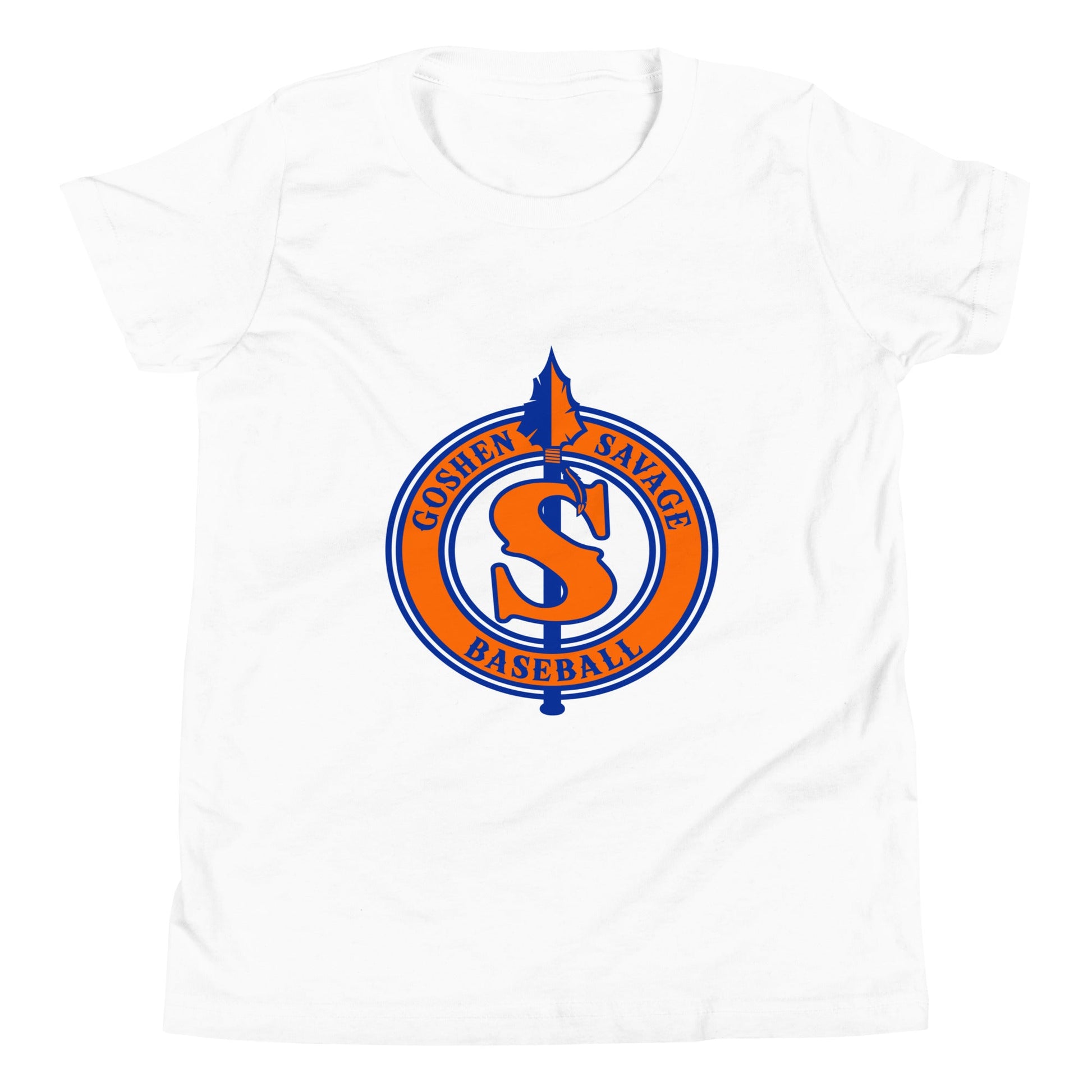 Performance | Youth T-Shirt | Goshen Savage Baseball | Badge Logo