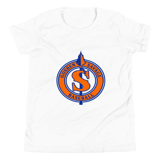 Performance | Youth T-Shirt | Goshen Savage Baseball | Badge Logo