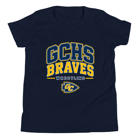 Performance | Youth T-Shirt | Grant County High School Wrestling | Vanguard Logo