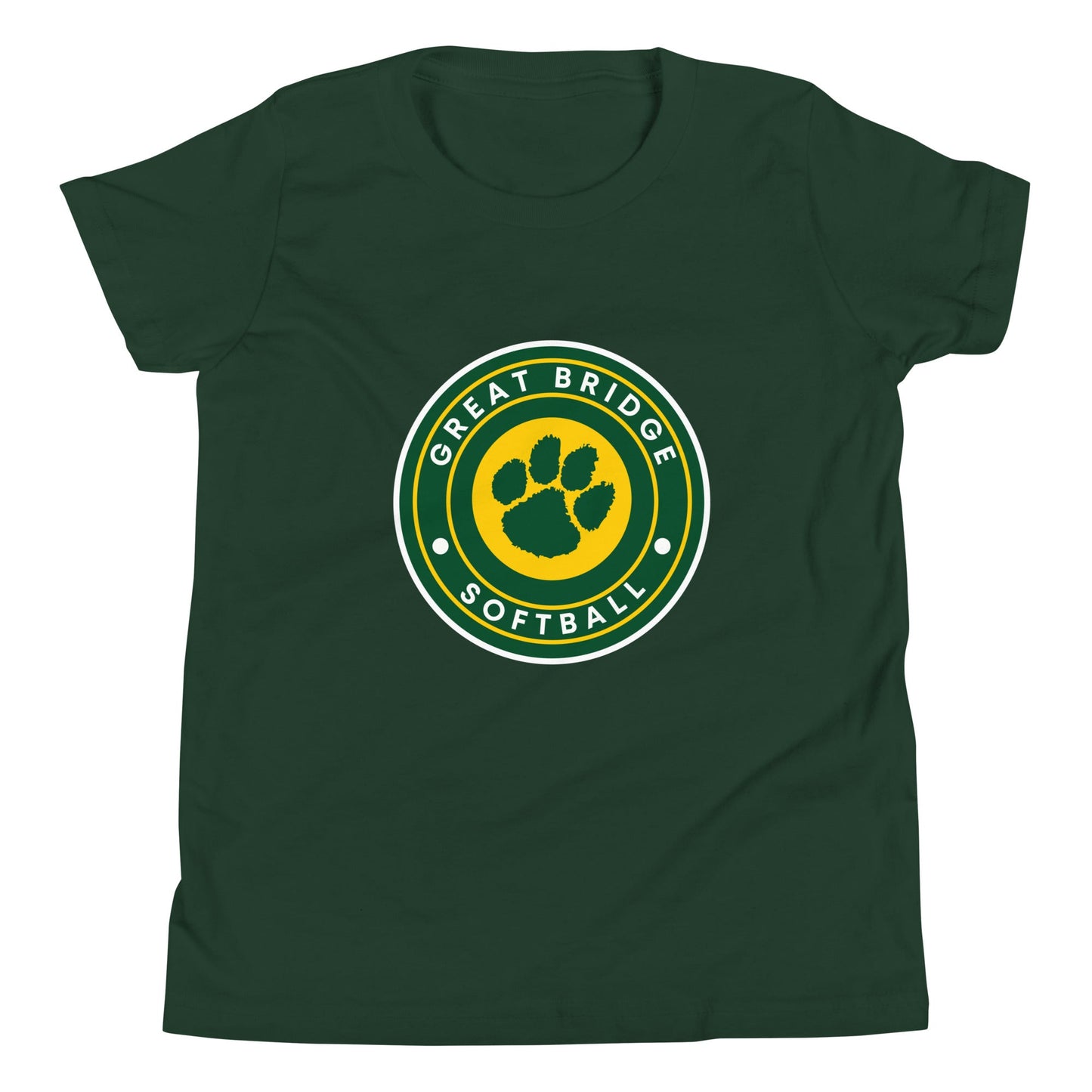 Performance | Youth T-Shirt | Great Bridge Softball Booster | Badge Logo