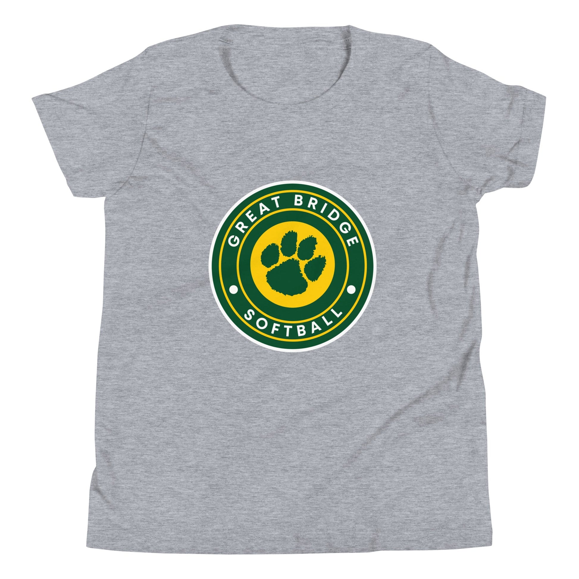 Performance | Youth T-Shirt | Great Bridge Softball Booster | Badge Logo