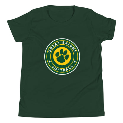 Performance | Youth T-Shirt | Great Bridge Softball Booster | Badge Logo