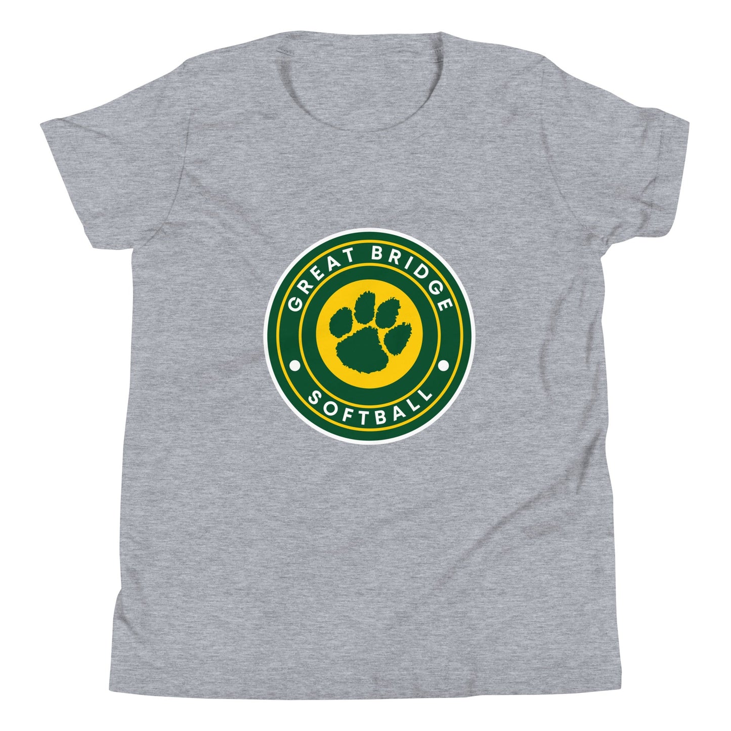Performance | Youth T-Shirt | Great Bridge Softball Booster | Badge Logo