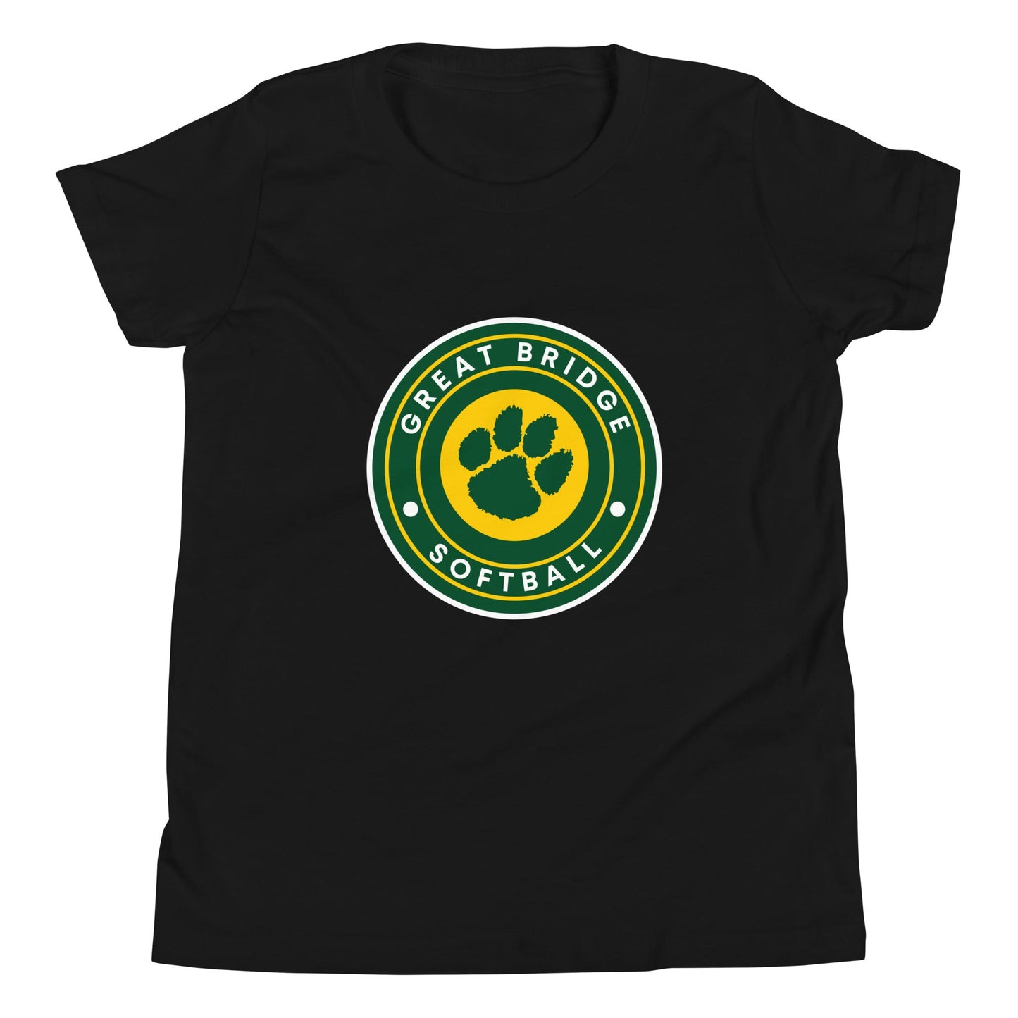 Performance | Youth T-Shirt | Great Bridge Softball Booster | Badge Logo