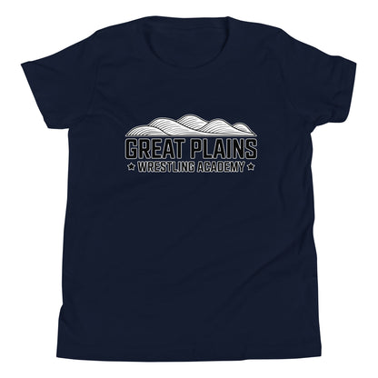 Performance | Youth T-Shirt | Great Plains Wrestling Academy | Crest Logo